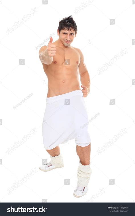 Muscular Sexy Naked Dancer Posing Studio Stock Photo Shutterstock