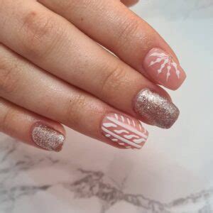 Nude Christmas Nails Styles To Try This Festive Season Nail Designs Daily
