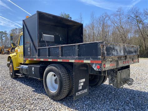2001 International 4900 Flatbed Truck Jm Wood Auction Company Inc