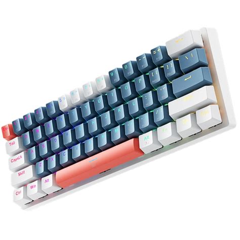 Machenike K500 B61 Mini Teclado Mecânico Formato 60 Fio Teclas