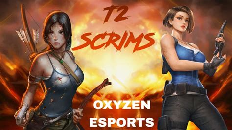 WHO WILL BE 1 T2 SCRIMS OXYZEN ESPORTS BGMI YouTube