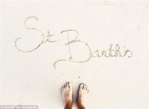 Serinda Swan Shows Off Her Bikini Body As She Relaxes In St Barts