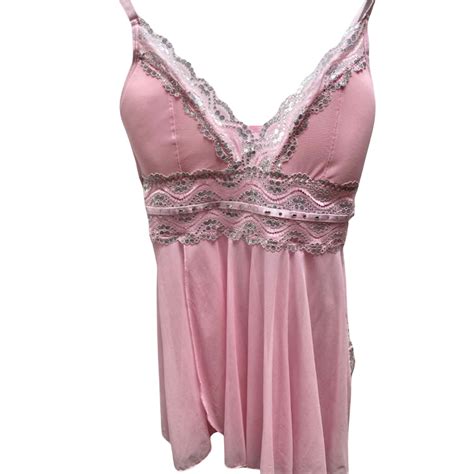 Coquette Baby Pink Lingerie Set S