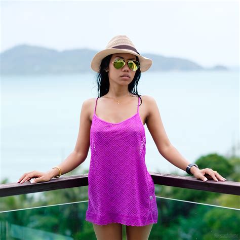 Bikini Model Anda Ai Enhanced Purple Topaz Sharpen Faceai Porn Pic