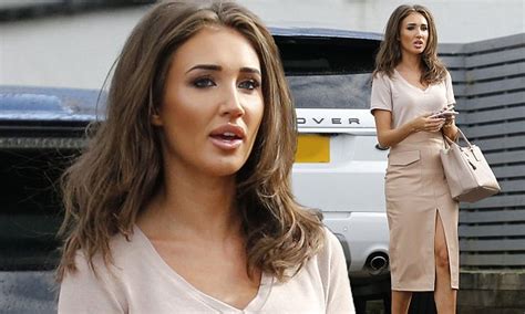 Megan Mckenna Is Back On Towie Set In Sexy Nude Ensemble Daily Mail Online