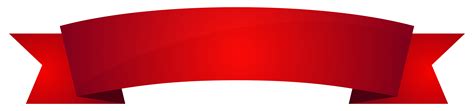 Happy Valentines Day Red Ribbon Banner Clipart