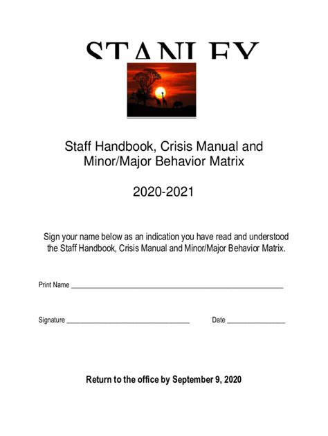 Fillable Online Minor And Major Behaviours Matrix Biloela State High