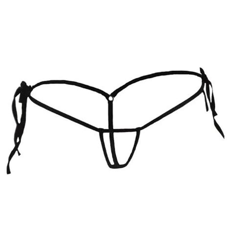 Mini Lingerie Sexy Thong Tirinha String Tina Kari Shopee Brasil