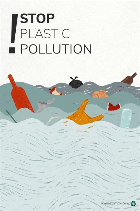 Download Premium Illustration Of Stop Plastic Pollution Campaign