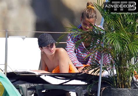 Dua Lipa Sexy Seen Showing Off Her Bikini Body And Tits During Her Vacation In St Barts Aznude