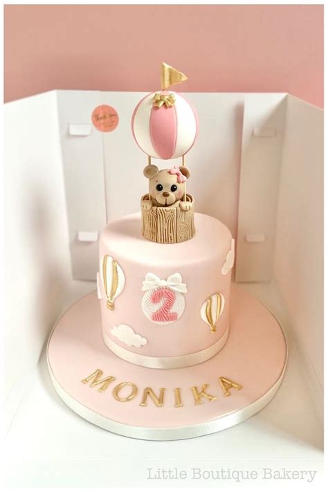 Teddy Bear Hot Air Balloon Cake