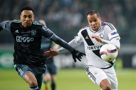 Liga Europy Legia Warszawa Ajax Amsterdam Relacja live relacja na żywo