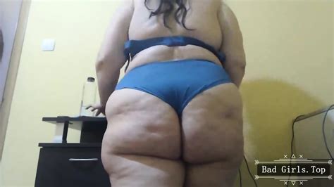 Unreal Huge Ass Bbw Milf Solo Webcam Tease