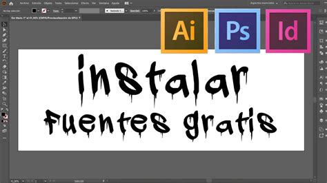 Aprender Acerca 53 Imagen Como Insertar Una Tipografia En Illustrator