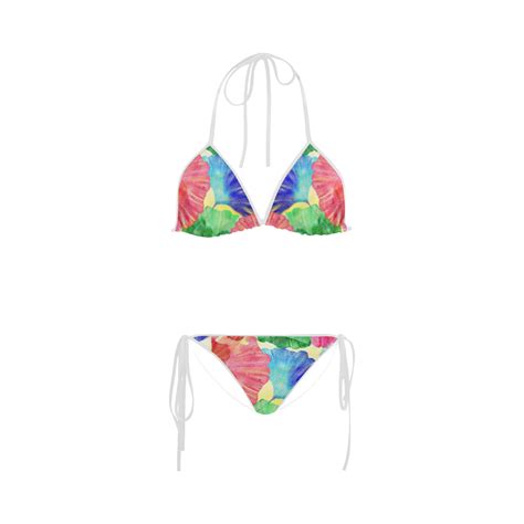 Ginkgo Leaves Custom Bikini Swimsuit ID D