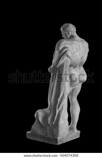 Plaster Statue Hercules Naked Man On Stock Photo Shutterstock
