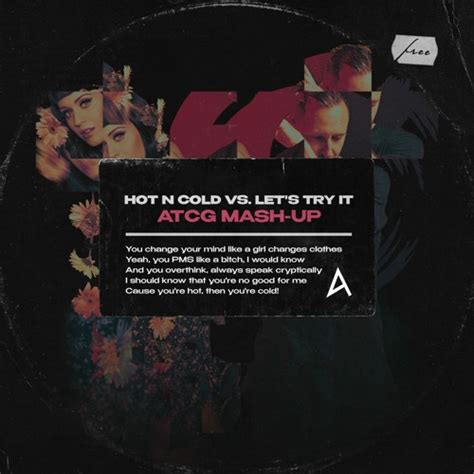 Stream Katy Perry X Marten Horger HOT N COLD Vs LET S TRY IT ATCG Mash Up Unfiltered