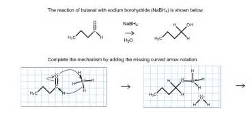 Solved The Reaction Of Butanal With Sodium Borohydride Chegg