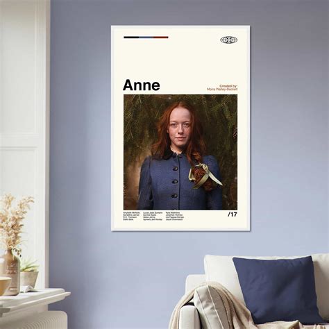 Anne Movie Poster Anne Poster Anne Modern Citiesbox
