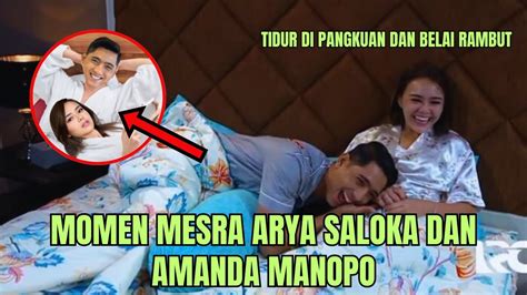 Viral Beredar Momen Mesra Amanda Manopo Dan Arya Saloka Tidur Di