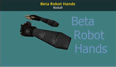 Beta Robot Hands Counter Strike 16 Mods