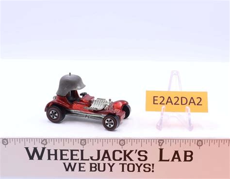 Red Baron Redline Hot Wheels Mattel Vintage Rl Metallic Wheeljack S Lab