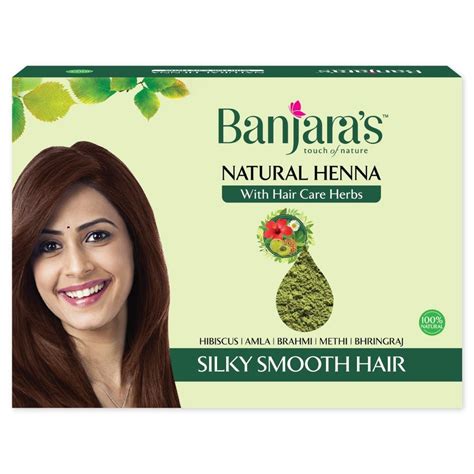 Banjara's Natural Henna Powder 1kg, 500gms, 200gms, 100gms & 60gms