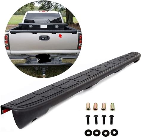 ECOTRIC Tailgate Spoiler Cap Cover Molding Top Protector Compatible