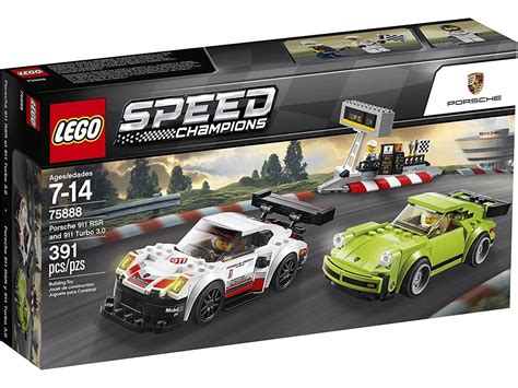 lego speed champions porsche 911 rsr and 911 turbo 3.0 75888 building ...