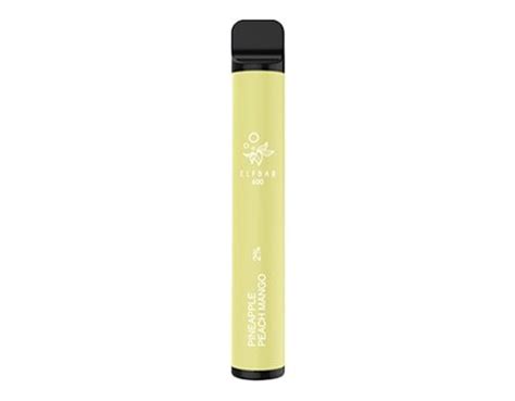 Elfbar 600 Pineapple Peach Mango Vape Pen Terpy