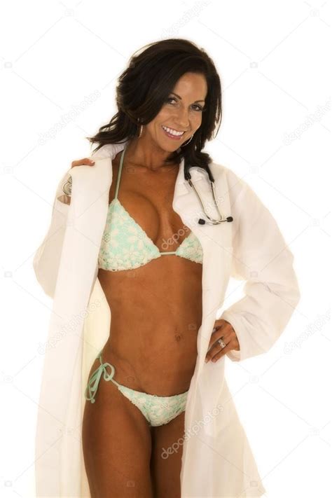 Woman Doctor In Bikini Stock Photo By Alanpoulson