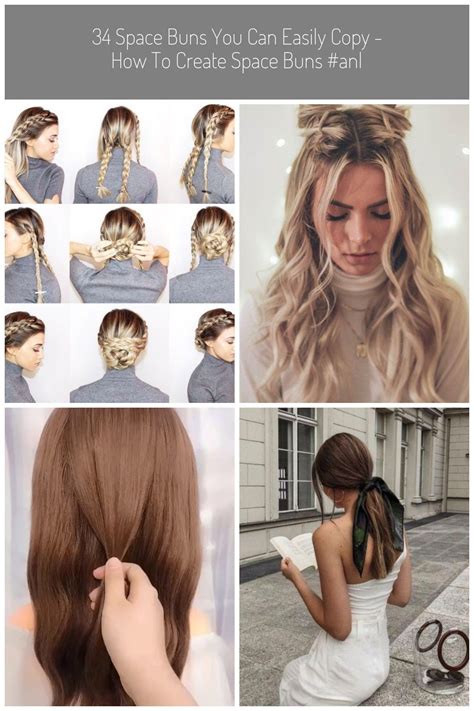 52 Simple Hairstyles Step By Step Diy Diy Hairstyles Hair Hairstylesfine 34 Space Buns That You