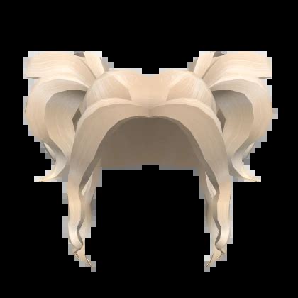 Extra Fluffy Pigtails In Blonde Roblox Item Rolimon S