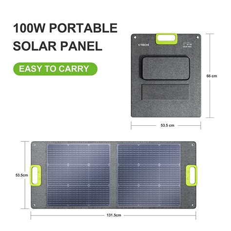 CTECHi 100W Solar Panel – ctechi-official