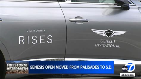 2025 Genesis Invitational Golf Tournament Moved From Pacific Palisades