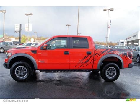 Molten Orange Tri Coat 2011 Ford F150 Svt Raptor Supercrew 4x4 Exterior Photo 46522026