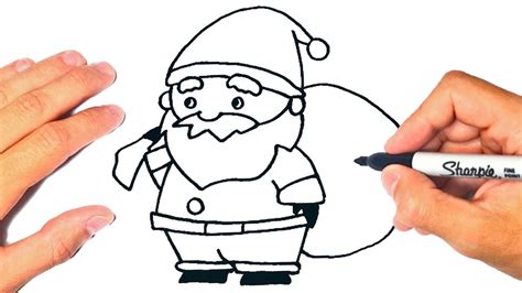 Como Dibujar A Papa Noel O Santa Claus Youtube