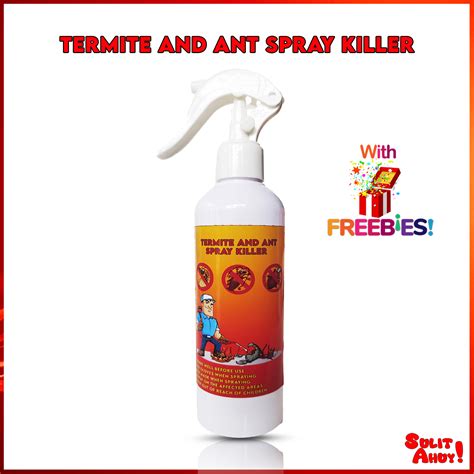 Termite And Ant Spray Killer With Freebie 250ml Cockroach Bed Bugs Anay Dust Mites