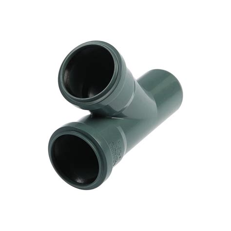 Тройник РемоКолор внутренняя канализация, серый, 45 градусов, 50 мм 141 ...