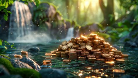 Discover a Hidden Treasure Ancient Coins Under a Majestic Waterfall in ...