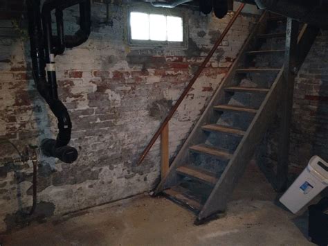 Old Brick Basement Wall