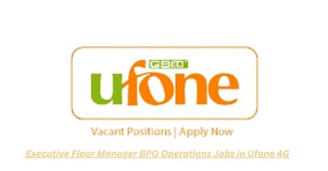 Ufone Careers Say Job City