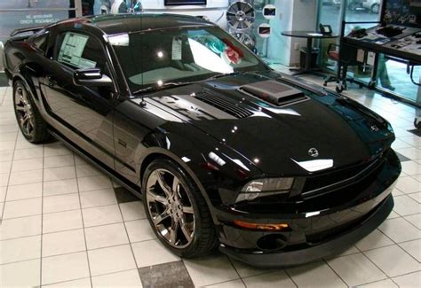 Black 2009 Saleen Dark Horse H302 Sc Ford Mustang Coupe