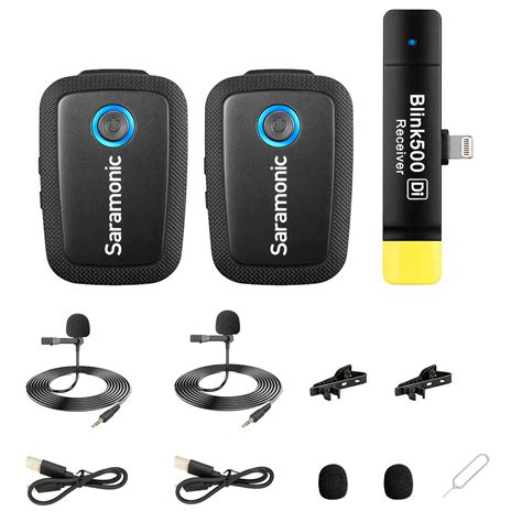 Saramonic Blink 500 B6 2-person Wireless Clip-on Mic System With ...