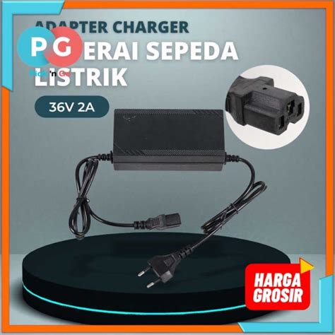 Jual Deek Robot Adapter For Charger Baterai Sepeda Listrik 36V 2A