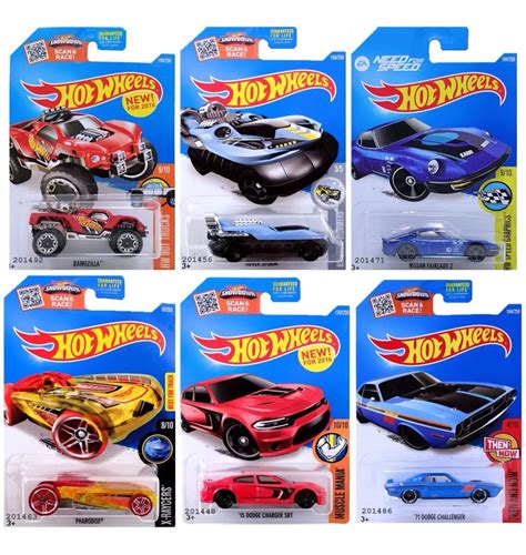 Kit 5 Carrinhos Hot Wheels Sortidos 1 64 Pirlimpimpim Brinquedos