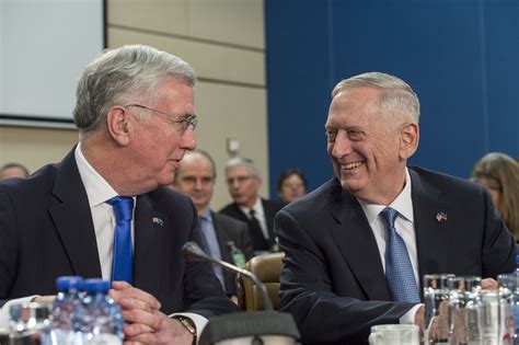 Mattis Reaffirms Bilateral Relationship In Meeting With British Defense Secretary U S