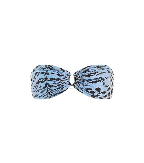 Bandcamp Bikini Top In Blue Reina Olga Mytheresa