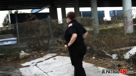 Black Thief Is Banging With Two Slutty Milf After Being Arrested