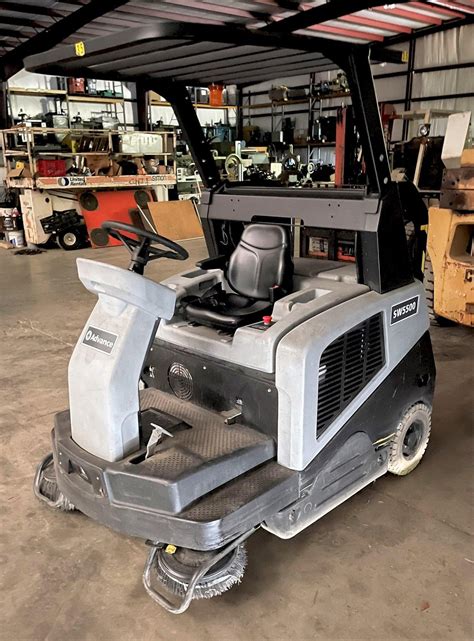 Advance Sw5500 Ride On Sweeper American Commercial Trading Inc